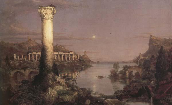Thomas Cole The Course of Empire:Desolation (mk43) China oil painting art